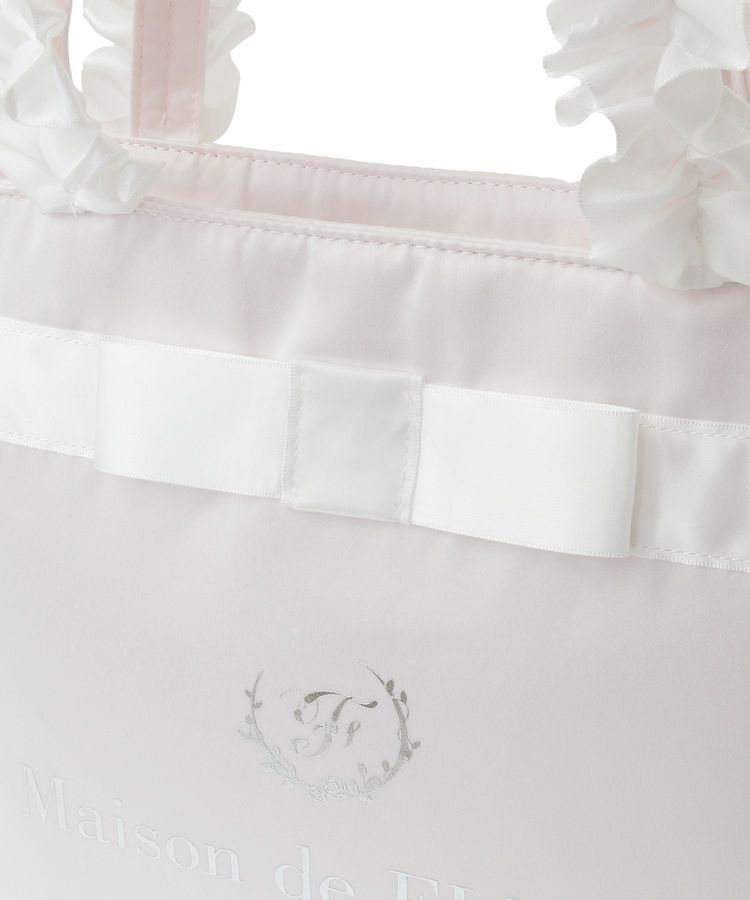 Maison de FLEUR「ブランドロゴフリルハンドルトートMバッグ」|トートバッグ|