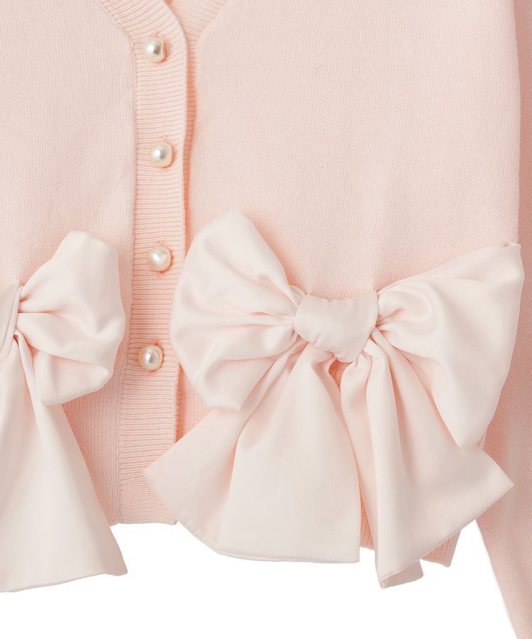 Maison de FLEUR Petite Robe「リボンカーディガン」|カーディガン|
