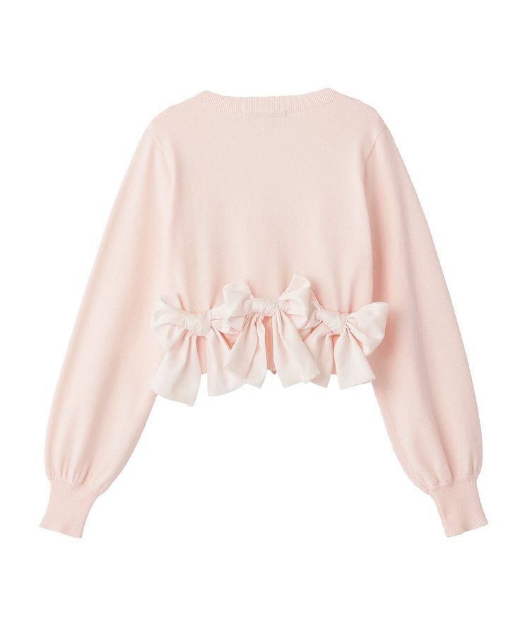 Maison de FLEUR Petite Robe「リボンカーディガン」|カーディガン|