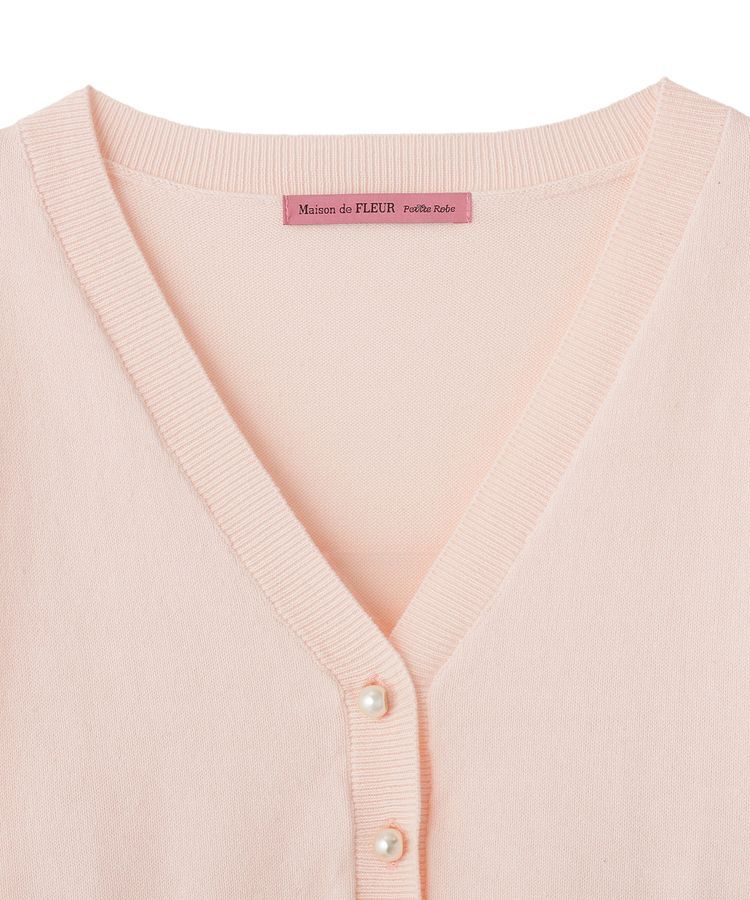 Maison de FLEUR Petite Robe「リボンカーディガン」|カーディガン|