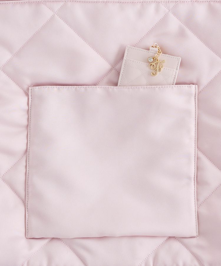 Maison de FLEUR「キルティングエアリーキャリーオンバッグ」|トートバッグ|