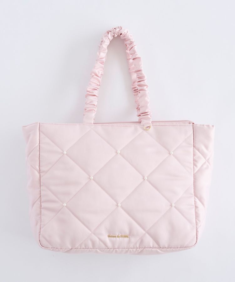 Maison de FLEUR「キルティングエアリーキャリーオンバッグ」|トートバッグ|