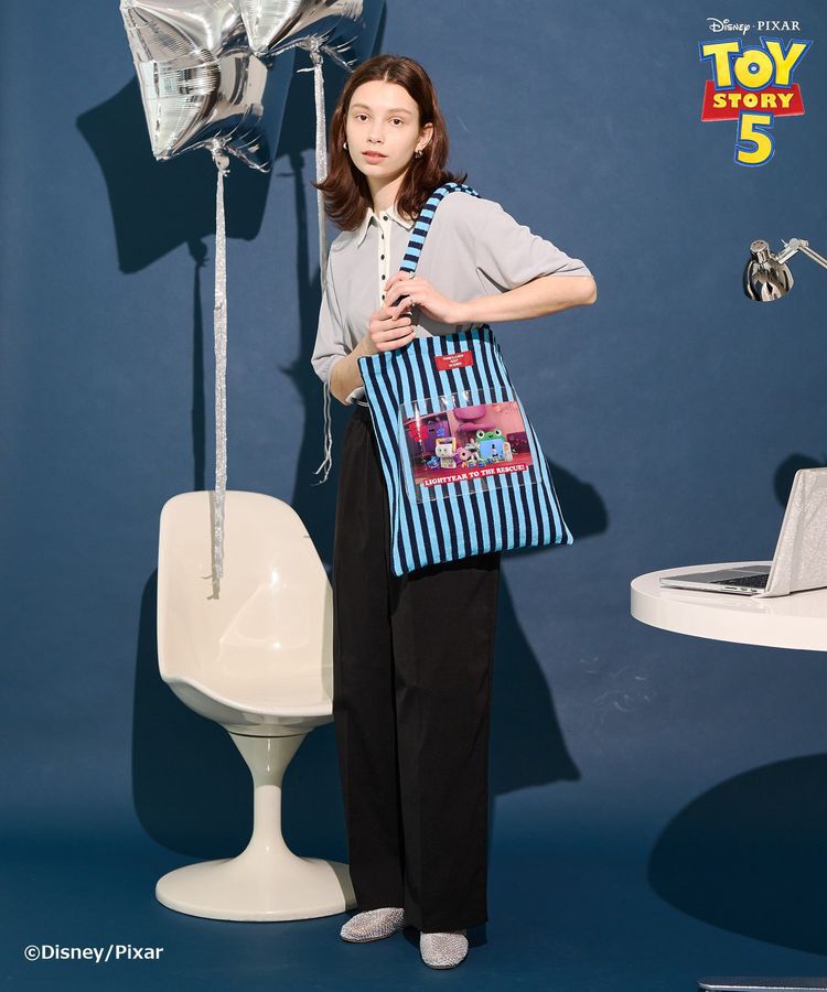 AMERICAN HOLIC「【TOY STORY 5】ストライプパイルトートBAG」|トートバッグ|