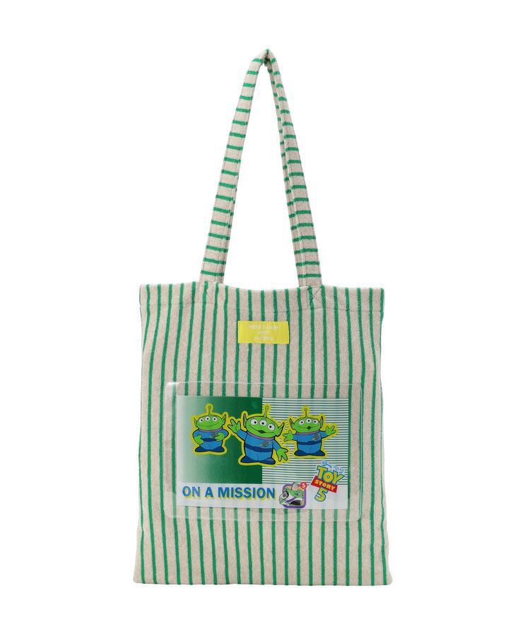 AMERICAN HOLIC「【TOY STORY 5】ストライプパイルトートBAG」|トートバッグ|