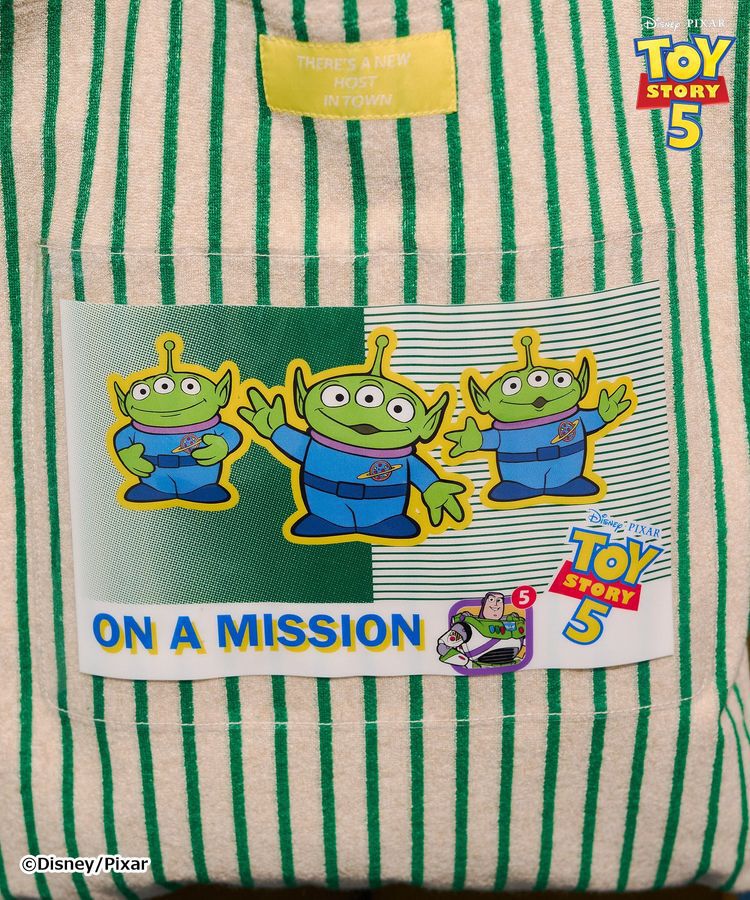 AMERICAN HOLIC「【TOY STORY 5】ストライプパイルトートBAG」|トートバッグ|