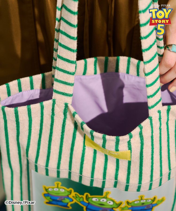 AMERICAN HOLIC「【TOY STORY 5】ストライプパイルトートBAG」|トートバッグ|