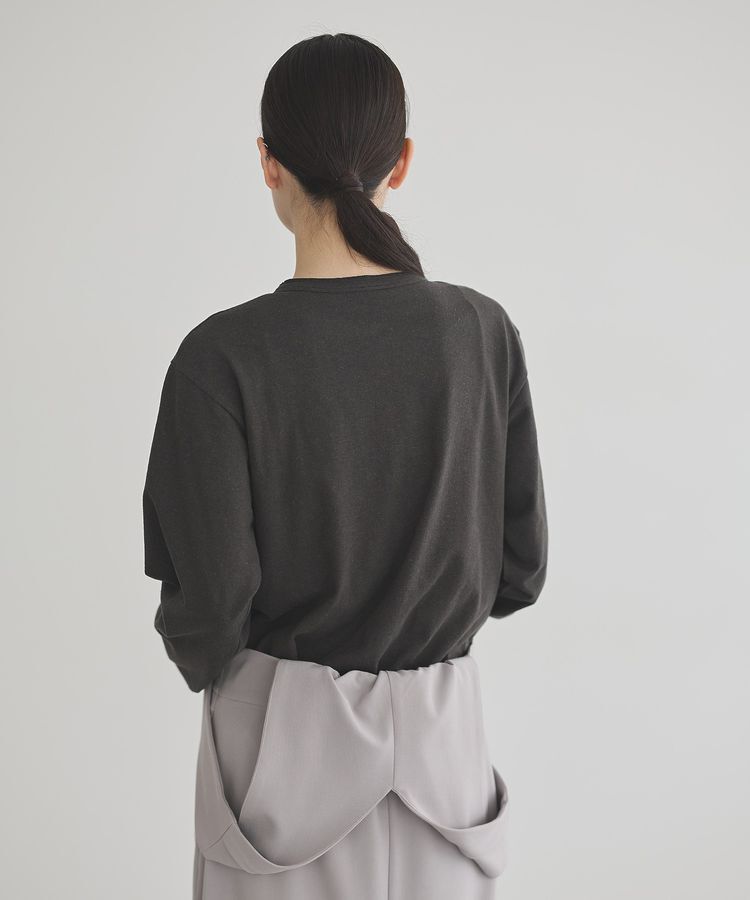 GARAGE OF GOOD CLOTHING「【日本製】ヘンプジャージーヘンリーネックプルオーバー」|Tシャツ・カットソー|