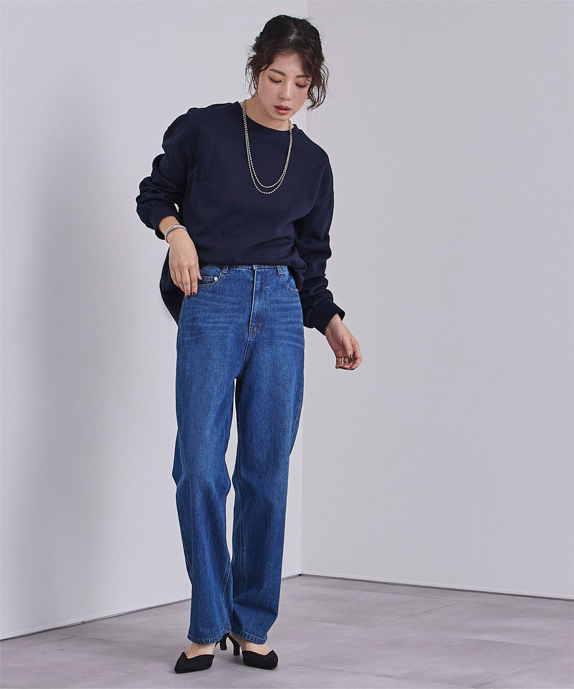 ur's「ベーシックロングTシャツ」|Tシャツ・カットソー|