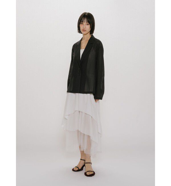 MIDIUMISOLID「MIDIUMISOLID for Ladies パッド入りチューブトップ」|Tシャツ・カットソー|