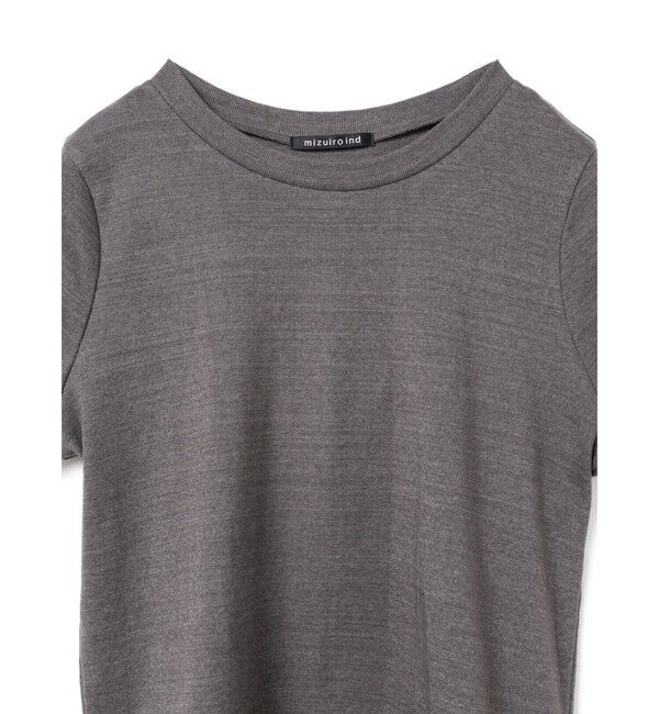 mizuiro ind「mizuiro ind クルーネックTシャツ」|Tシャツ・カットソー|