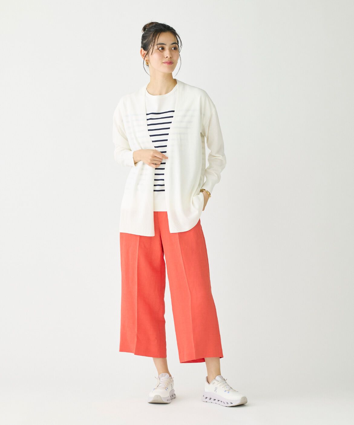 DAY by DAY it&rsquo;s international「リネンワイドクロップドパンツ」|その他|