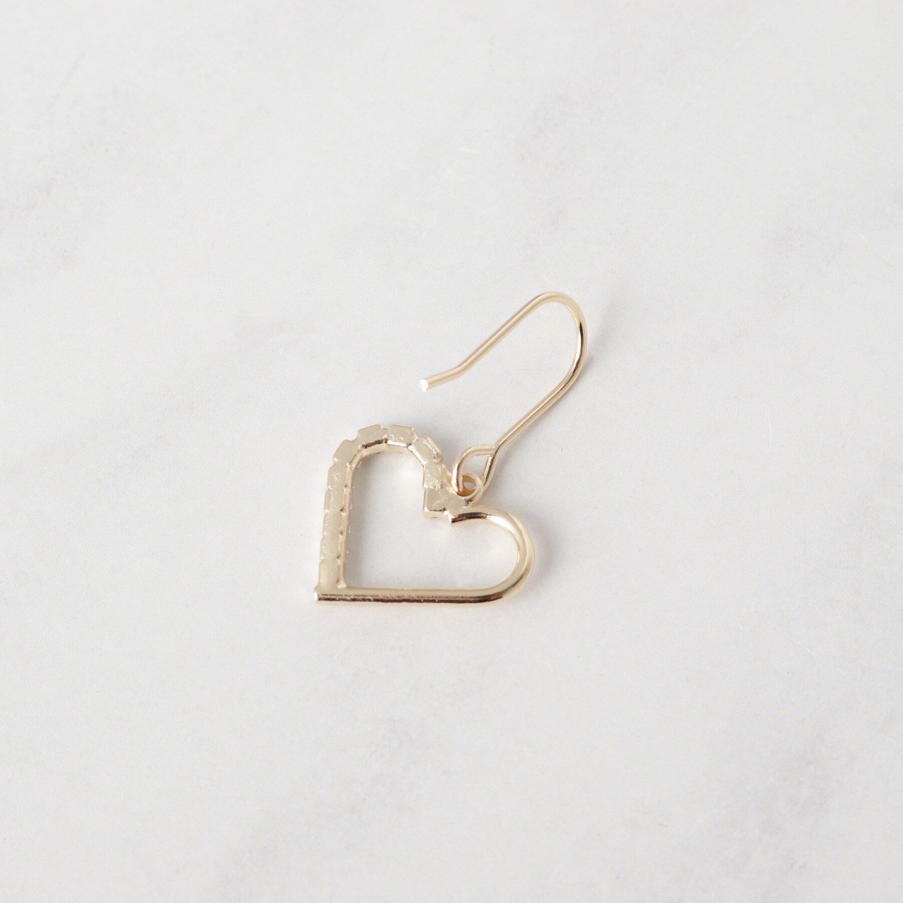 Couture broach「ビジューハートピアス」|ピアス|