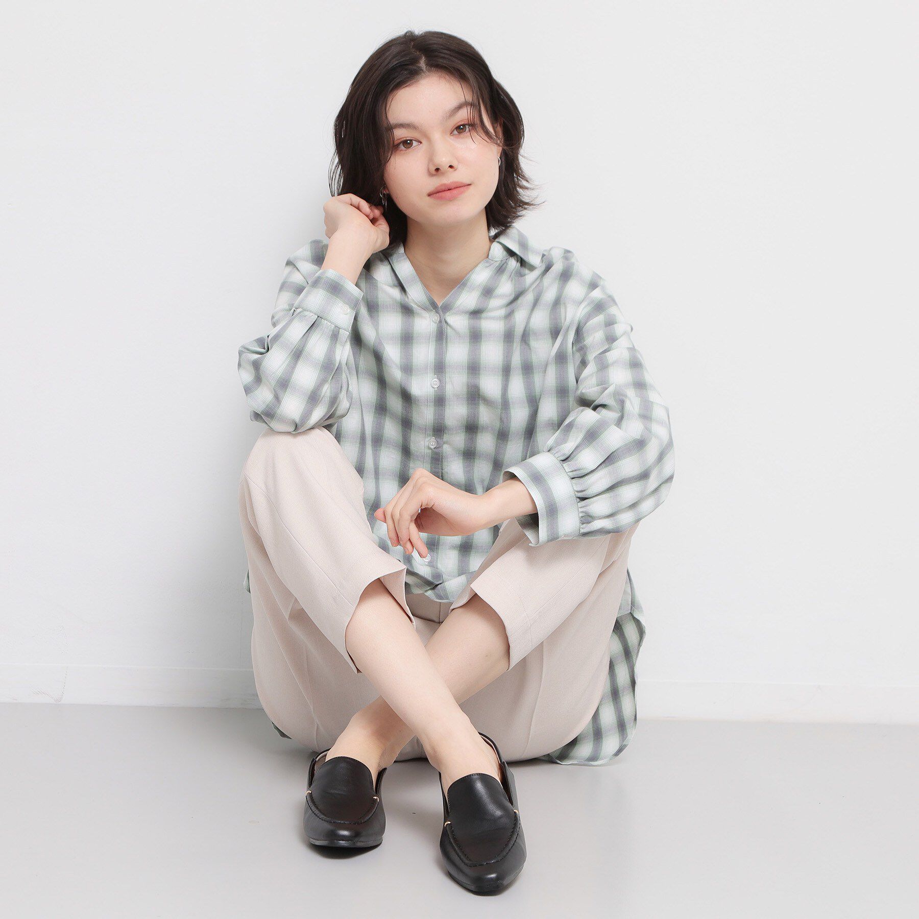 THE SHOP TK「【バブーシュ風にも履ける2WAY】シンプルローファー」|パンプス|