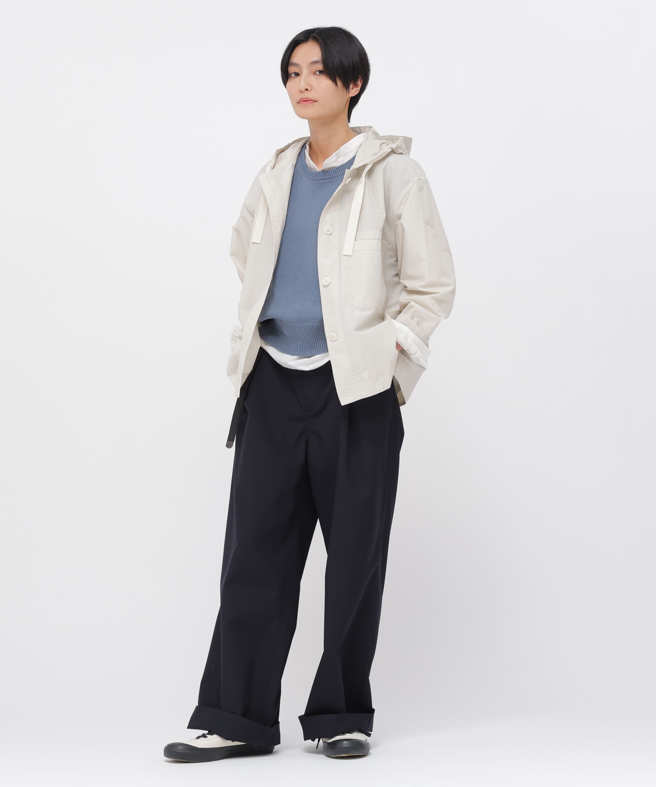 MHL.「UNIFORM WOOL POLYESTER TROUSERS」|その他|