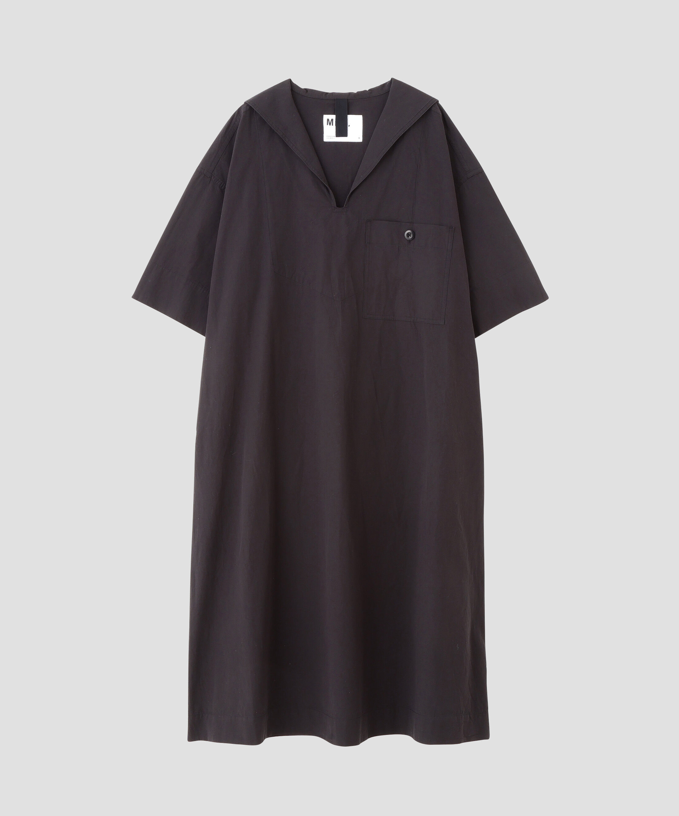 MHL.「SANDED COTTON LINEN DRESS」|ワンピース|