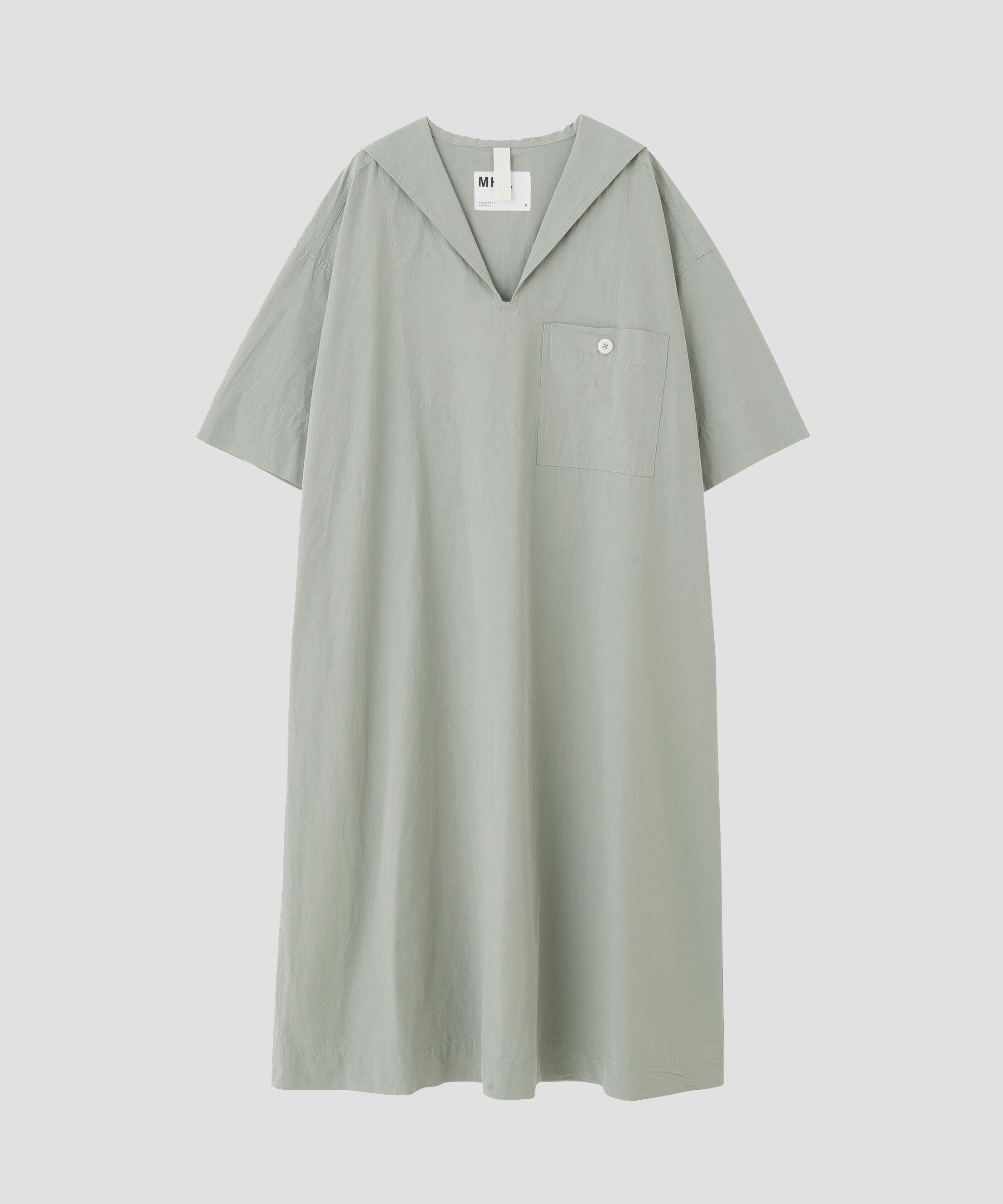 MHL.「SANDED COTTON LINEN DRESS」|ワンピース|