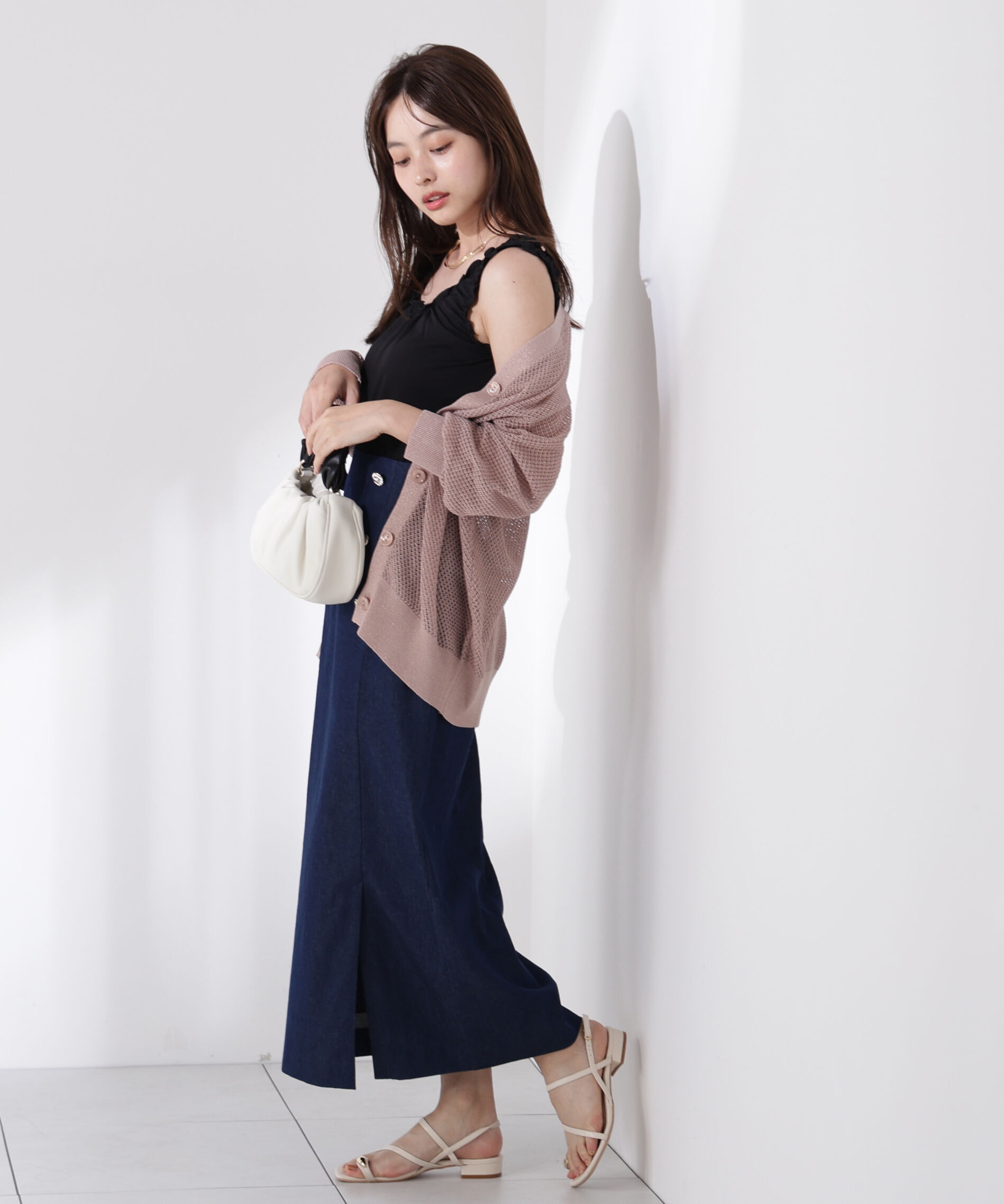 PROPORTION BODY DRESSING「ギャザータンク」|Tシャツ・カットソー|