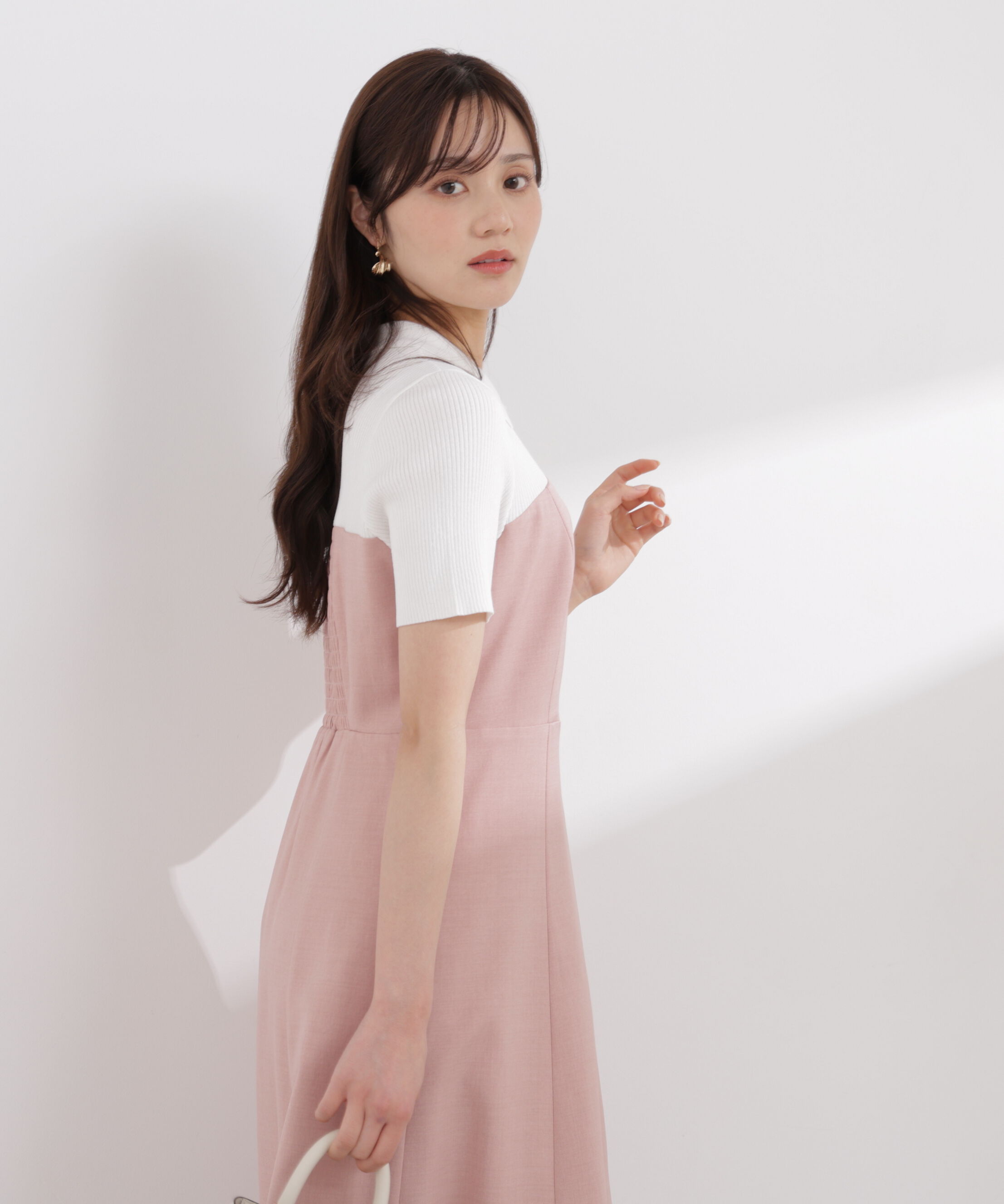 PROPORTION BODY DRESSING「ポロカラードッキングワンピース 26SS」|ワンピース|