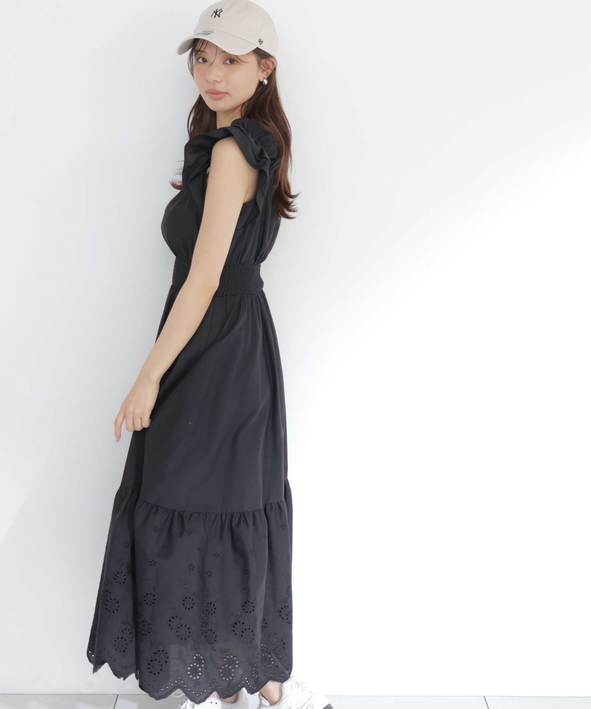 PROPORTION BODY DRESSING「〈EDIT COLOGNE〉コットンエンブロイダリーワンピース」|ワンピース|