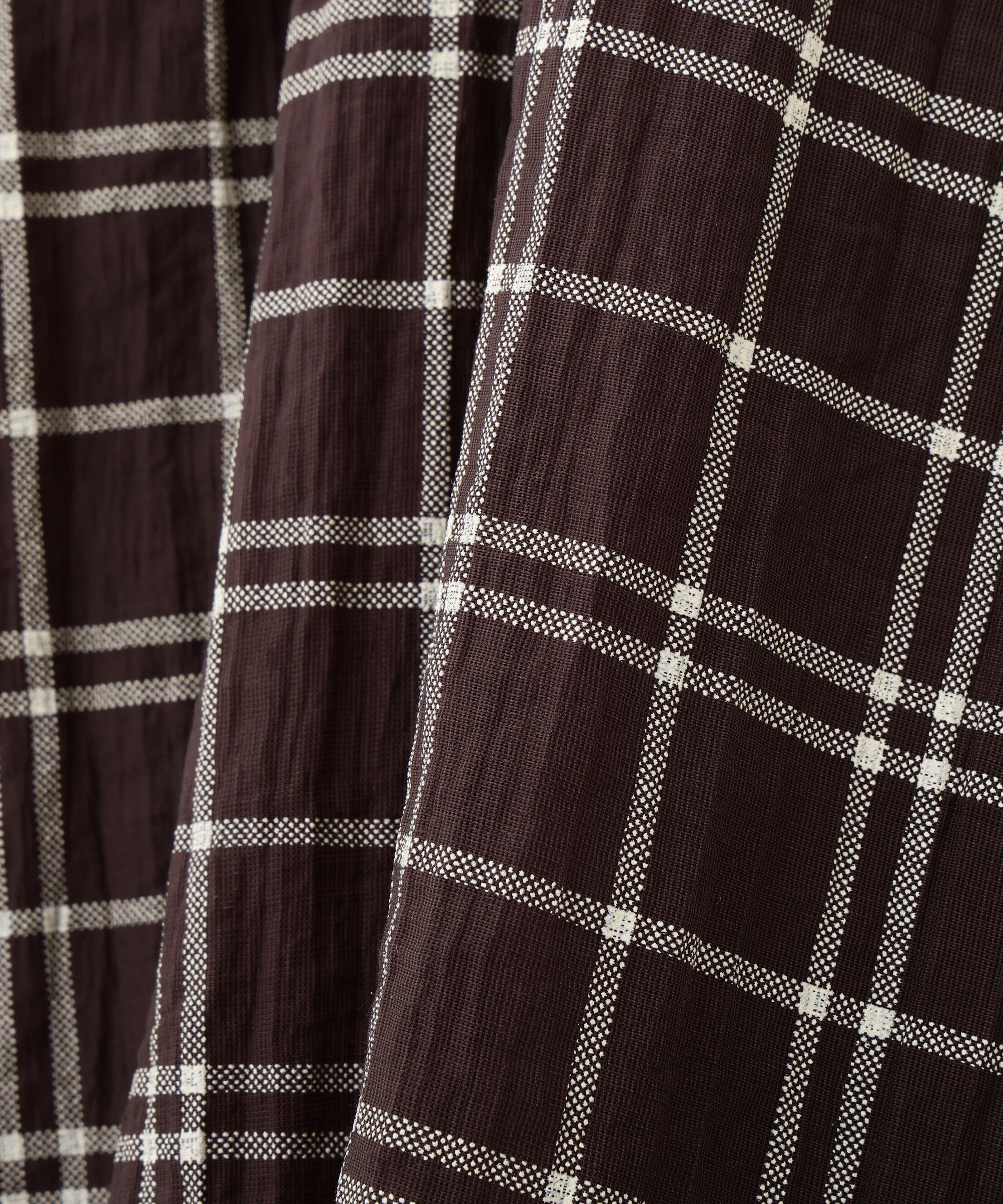 PROPORTION BODY DRESSING「シアーチェックオフショルワンピース26SS」|ワンピース|