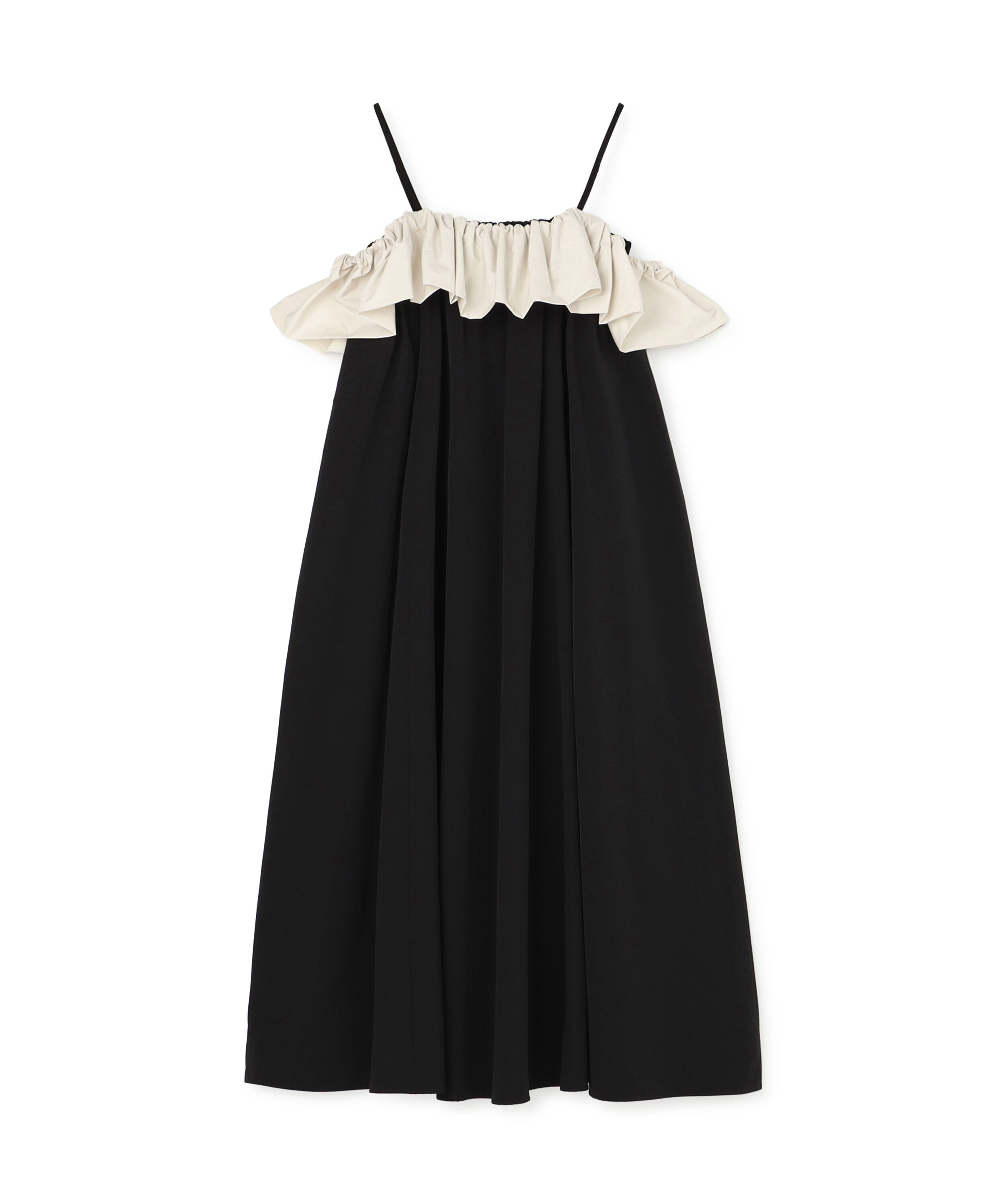 PROPORTION BODY DRESSING「＜EDIT COLOGNE＞バルーンオフショルキャミワンピース」|ワンピース|
