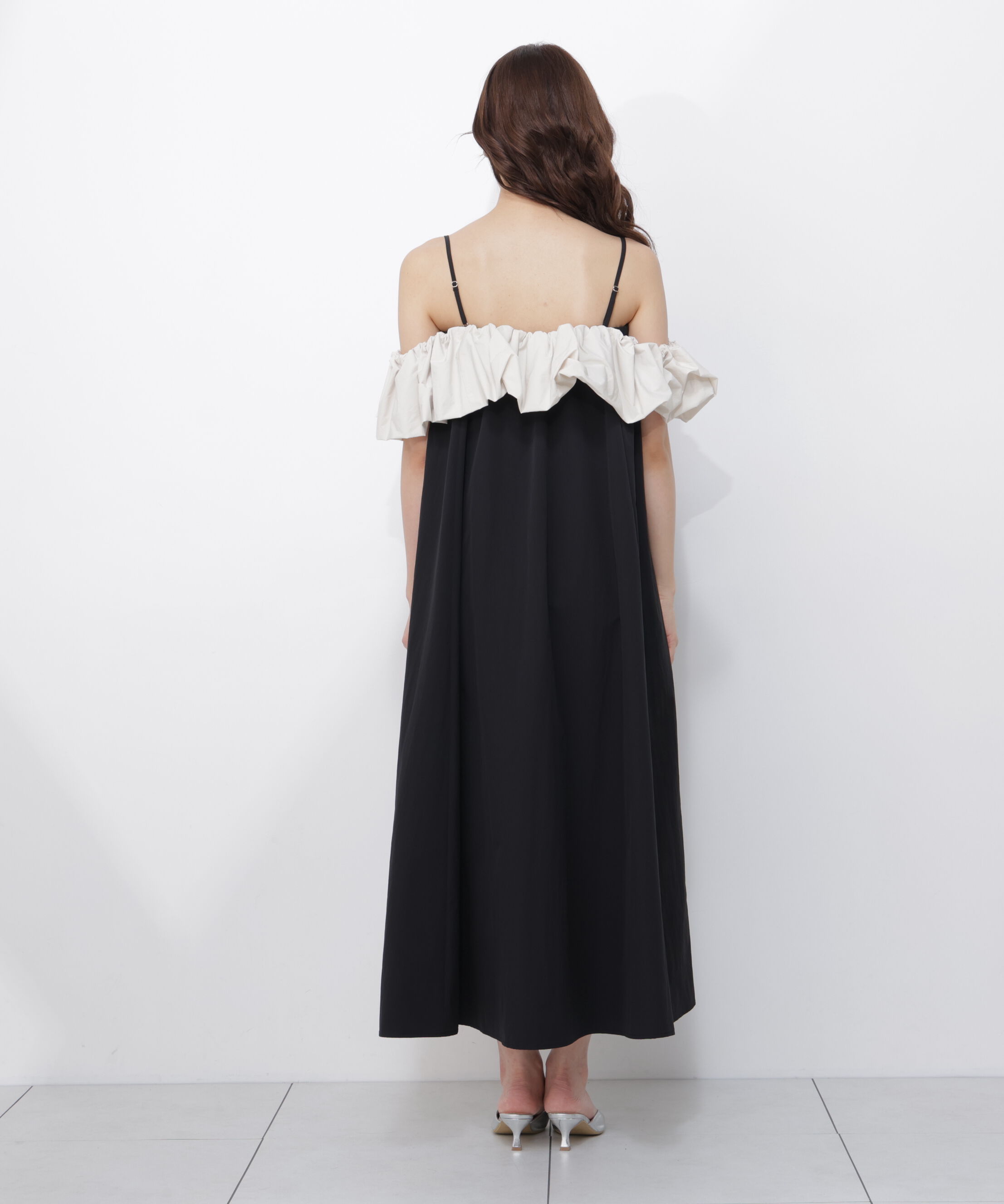 PROPORTION BODY DRESSING「＜EDIT COLOGNE＞バルーンオフショルキャミワンピース」|ワンピース|