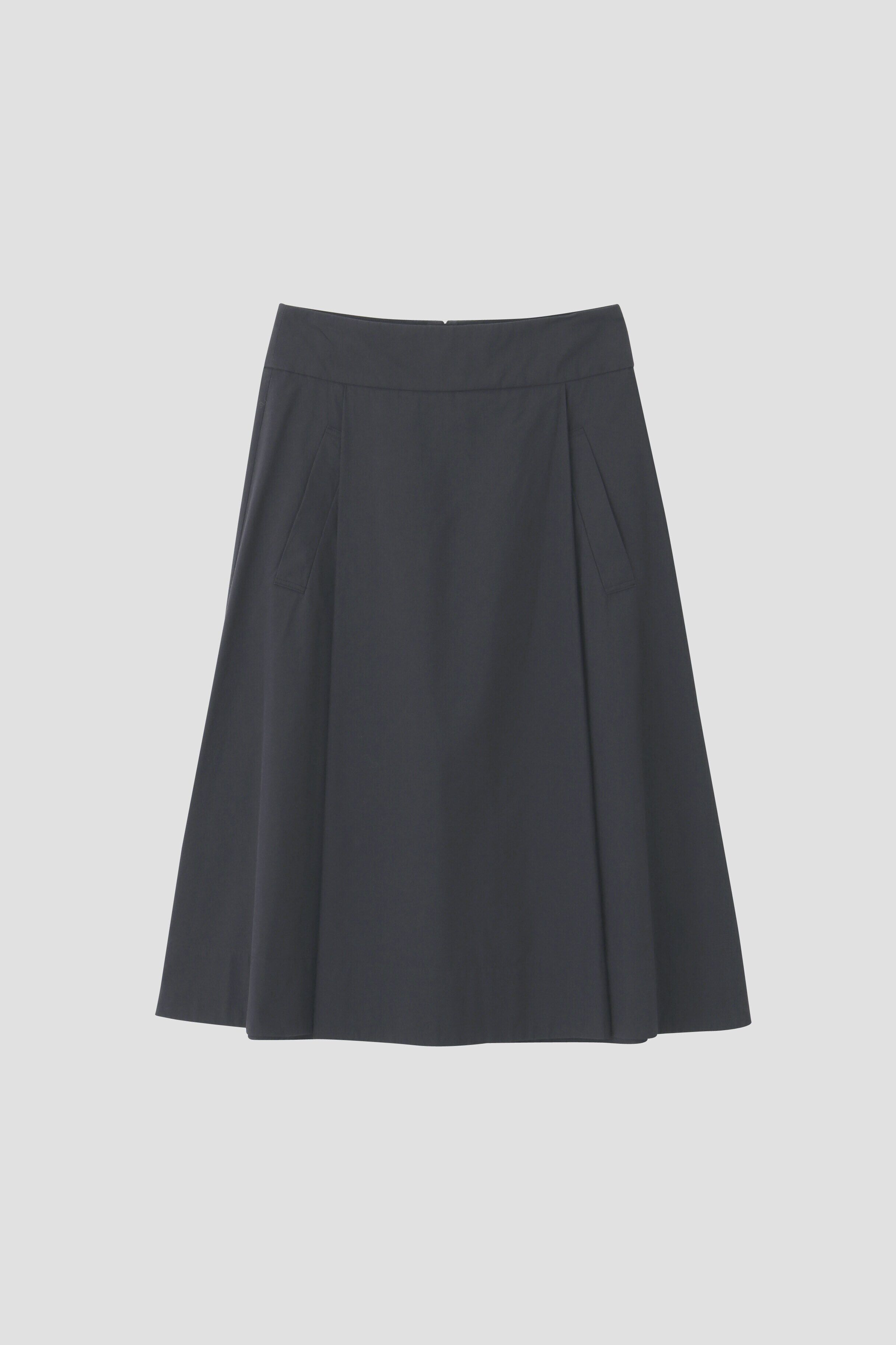  「HIGHDENSE COTTON SILK」|スカート|