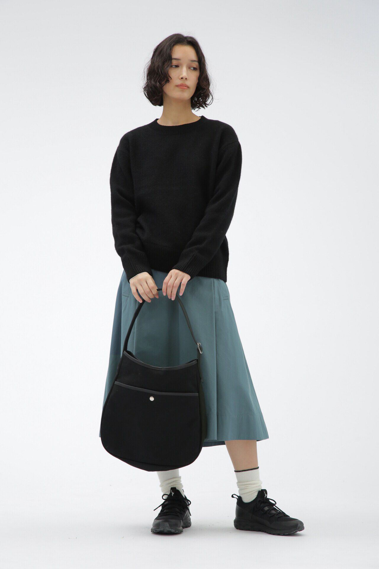  「HIGHDENSE COTTON SILK」|スカート|