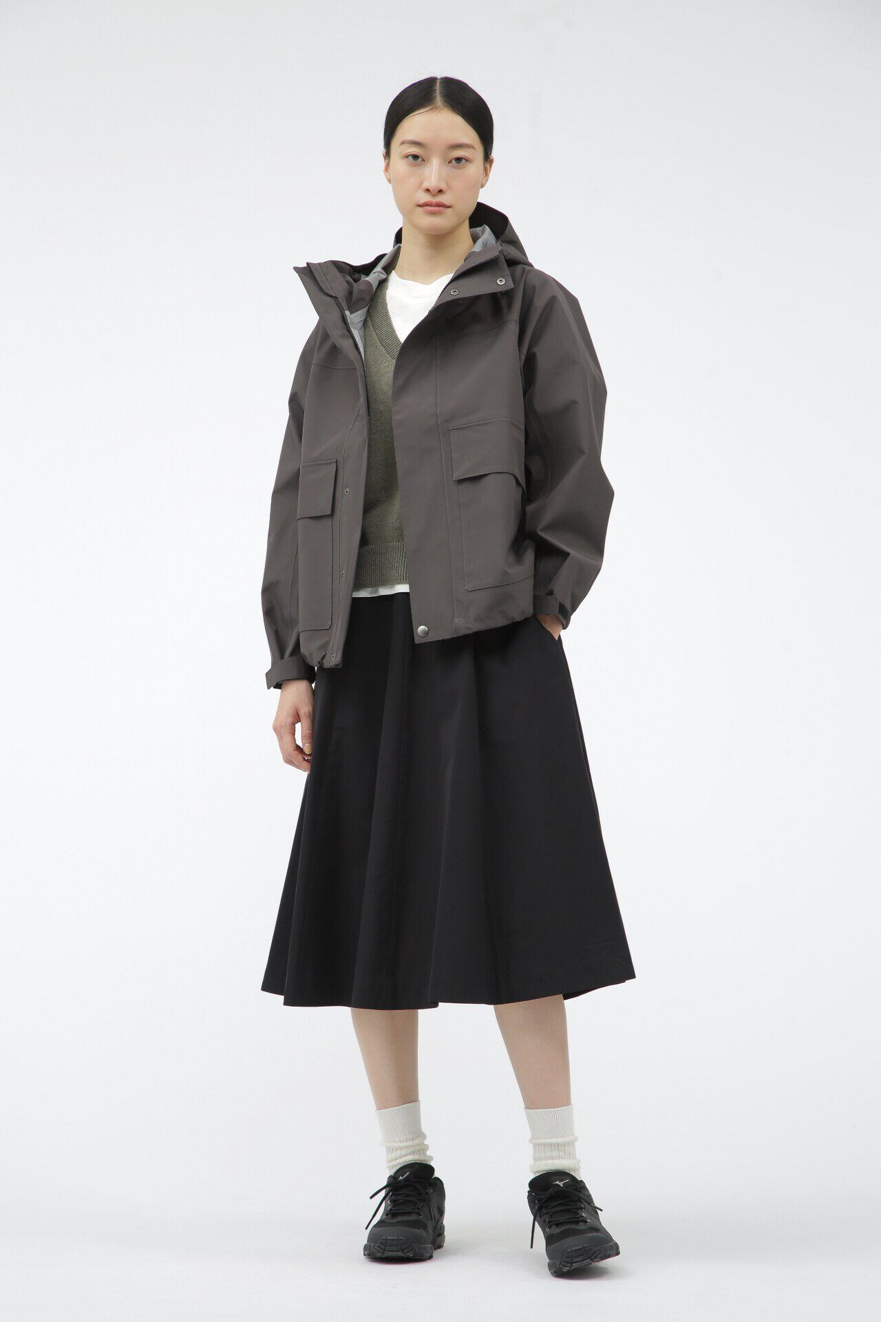  「SOFT COMPACT COTTON」|スカート|
