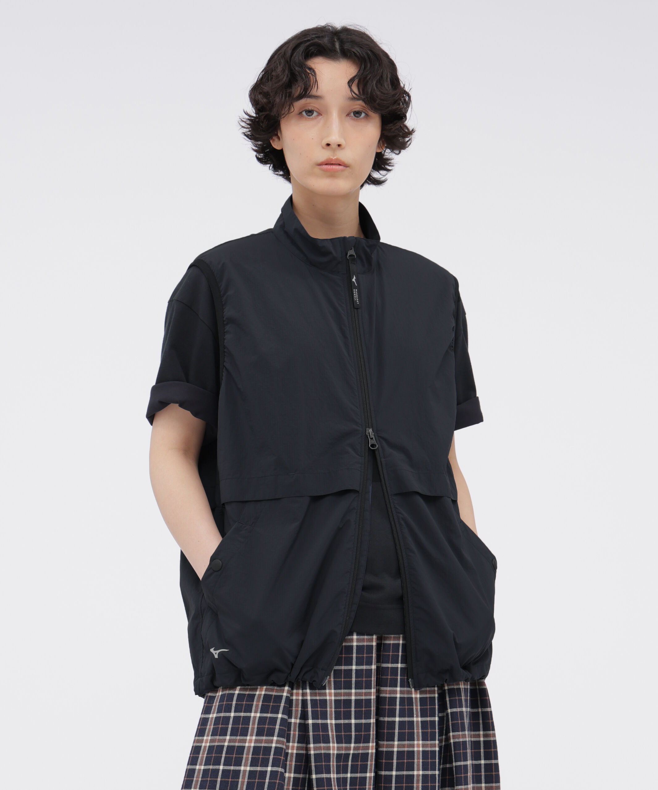  「RECYCLED NYLON LIGHTWEIGHT RIP STOP BLOUSON/#REF!」|その他|DARK NAVY1
