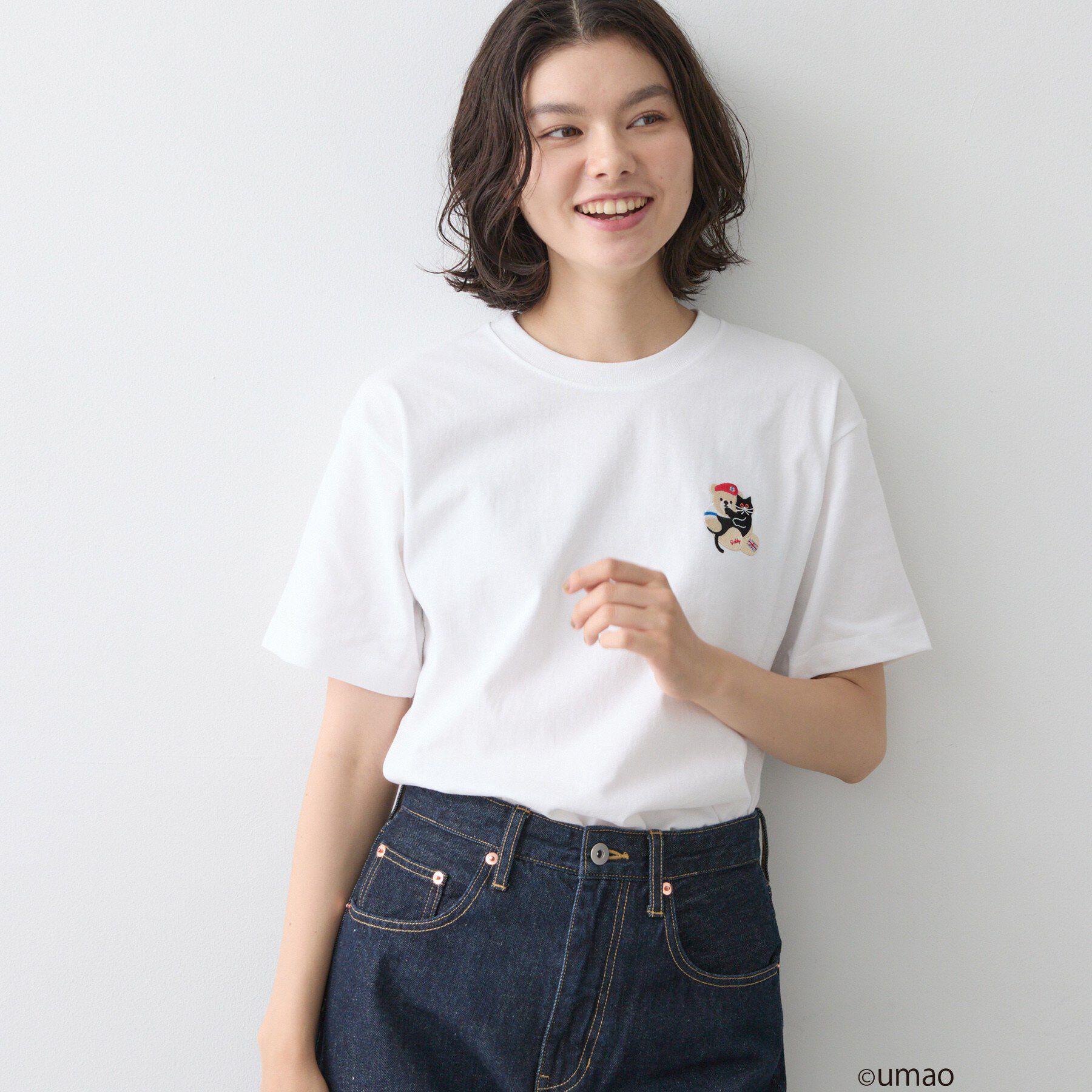 Dessin「UMAO&times;Dessinコラボ 刺繍Tシャツ」|Tシャツ・カットソー|