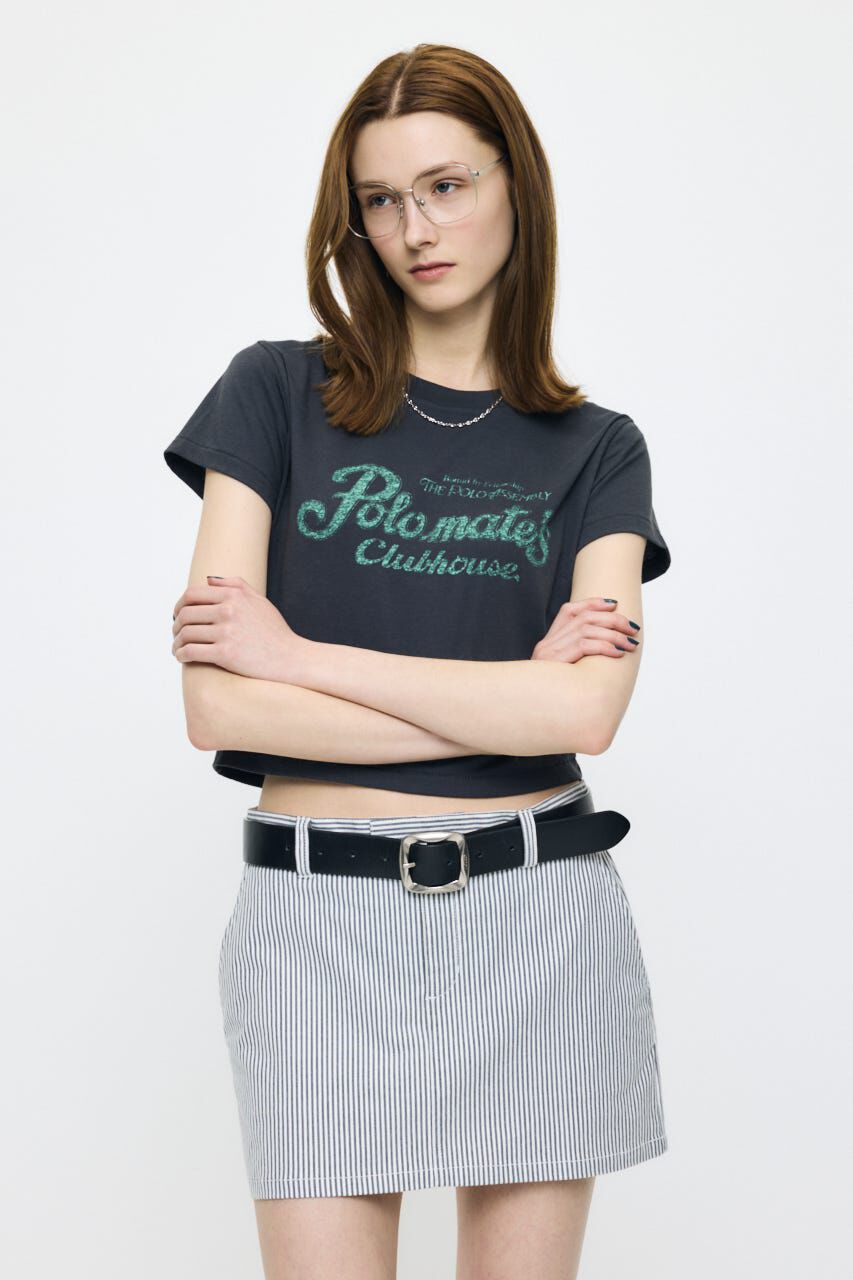 MOUSSY「NOSTALGIC LETTERED TEE」|Tシャツ・カットソー|