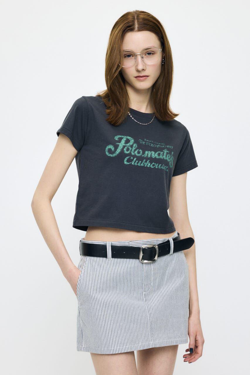 MOUSSY「NOSTALGIC LETTERED TEE」|Tシャツ・カットソー|