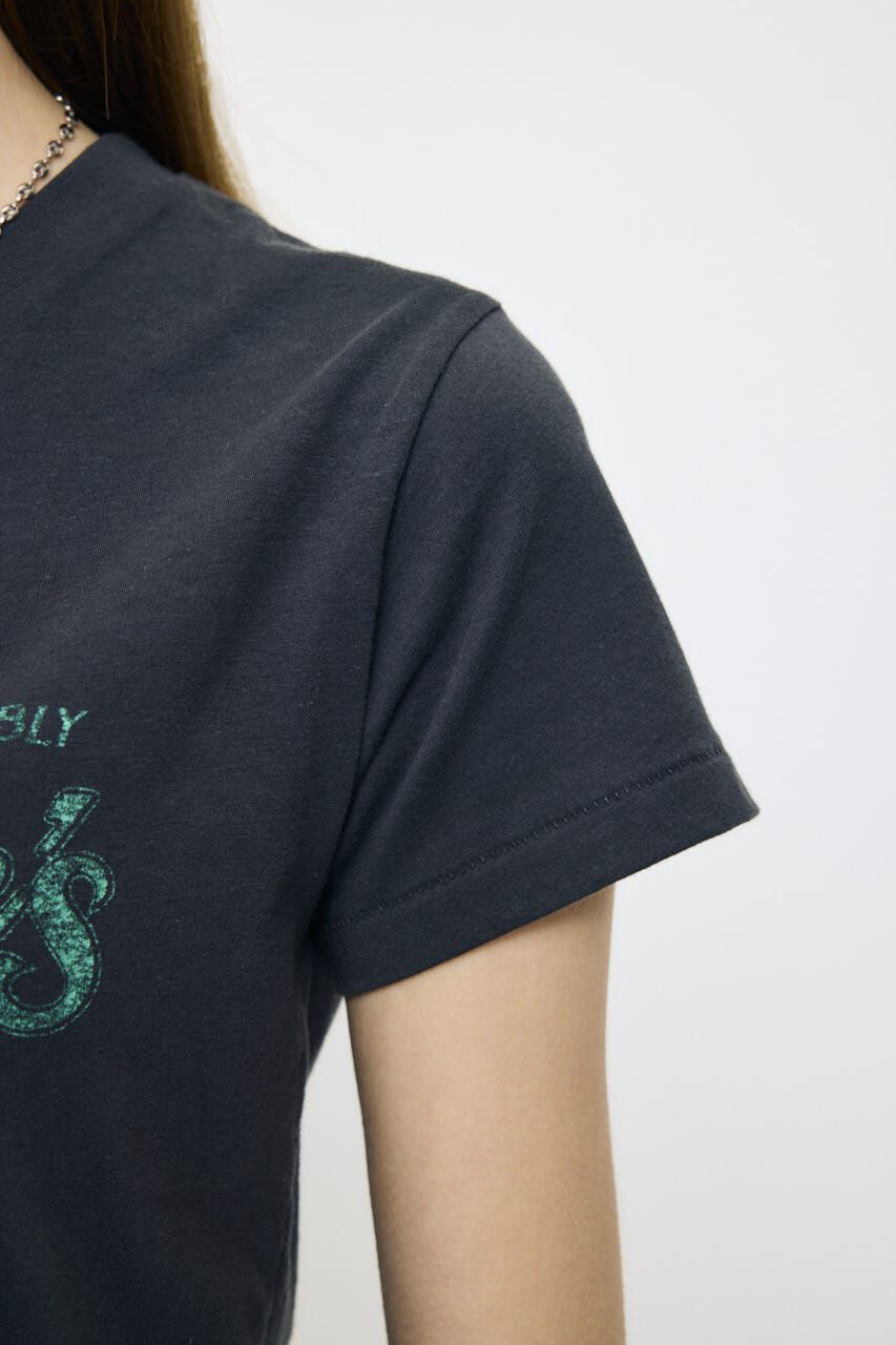 MOUSSY「NOSTALGIC LETTERED TEE」|Tシャツ・カットソー|