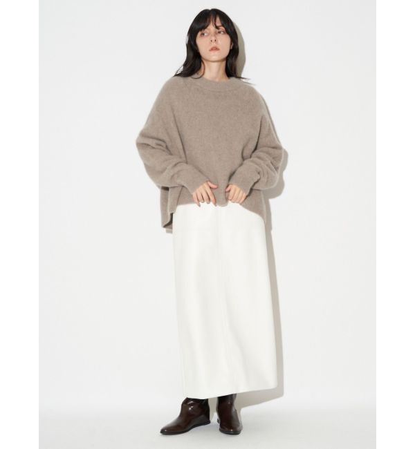 ELENDEEK「FOX WOOL ASYMMETRY KT」|ニット・セーター|