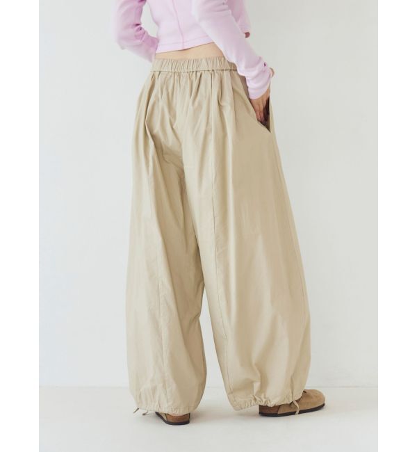 Ungrid「バレルレッグタックパンツ」|その他|