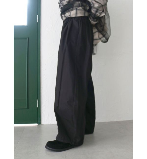 Ungrid「バレルレッグタックパンツ」|その他|