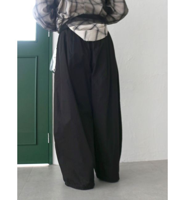 Ungrid「バレルレッグタックパンツ」|その他|