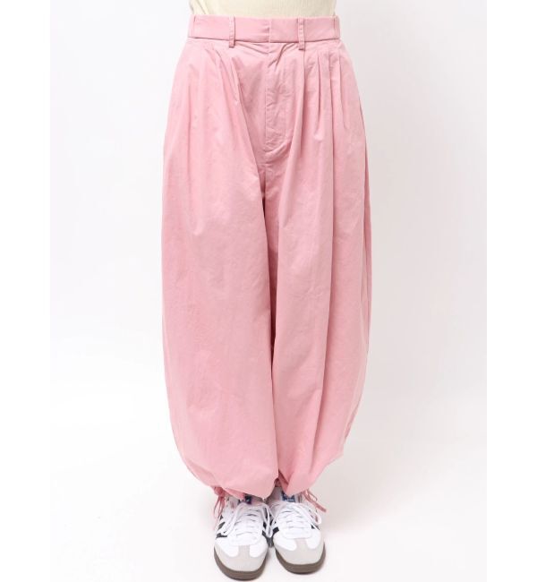 Ungrid「バレルレッグタックパンツ」|その他|