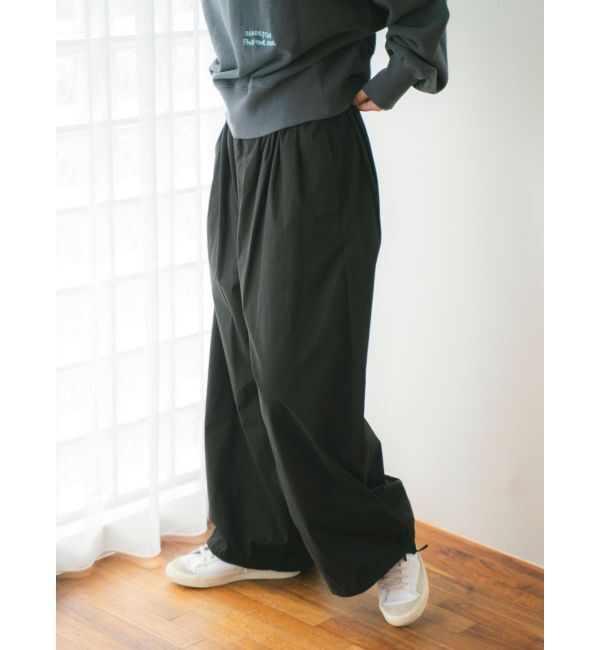 Ungrid「バレルレッグタックパンツ」|その他|