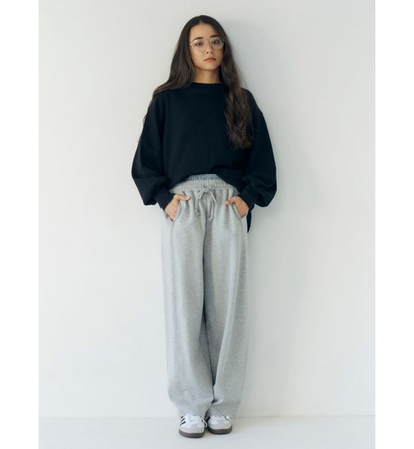Ungrid「【WEB限定】スリーブボリュームワッフルロングスリーブTee」|Tシャツ・カットソー|