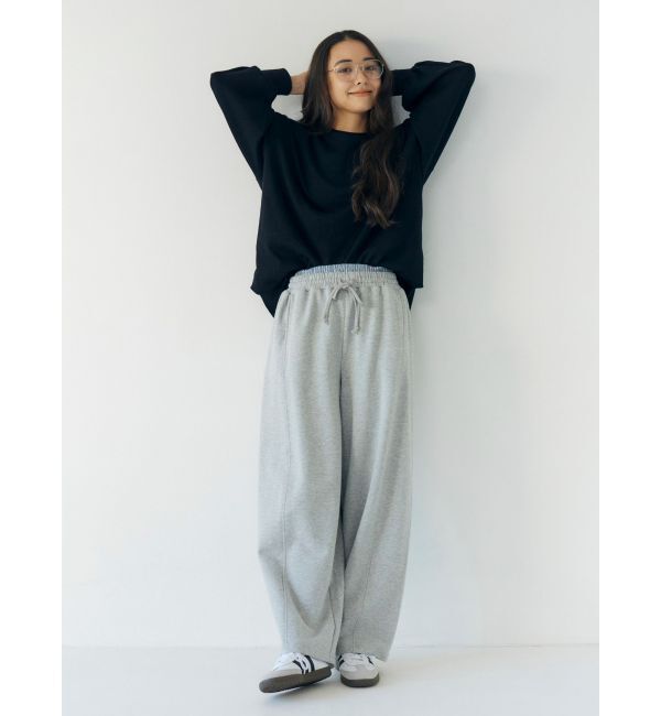 Ungrid「【WEB限定】スリーブボリュームワッフルロングスリーブTee」|Tシャツ・カットソー|