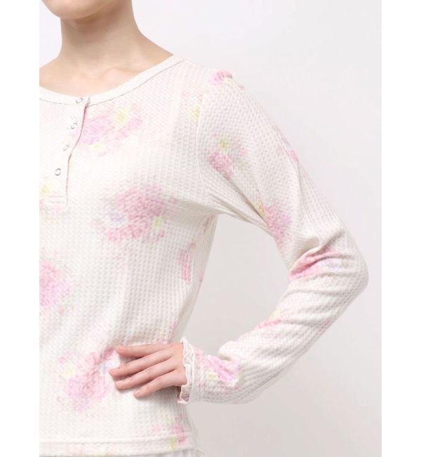 merry jenny「bouquetワッフルトップス」|Tシャツ・カットソー|