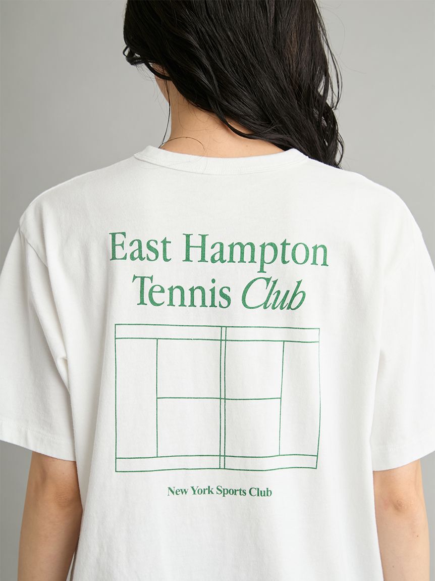 Mila Owen「TENNIS CLUBグラフィックＴシャツ」|Tシャツ・カットソー|