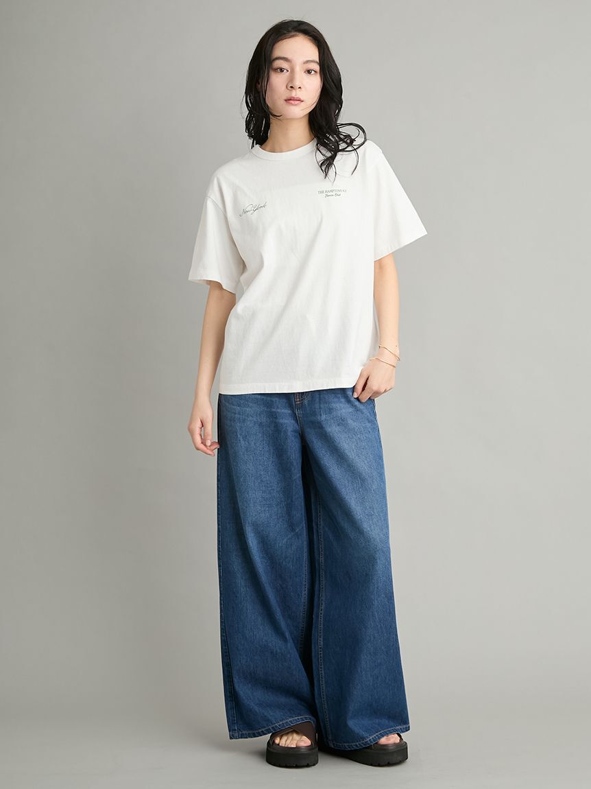 Mila Owen「TENNIS CLUBグラフィックＴシャツ」|Tシャツ・カットソー|