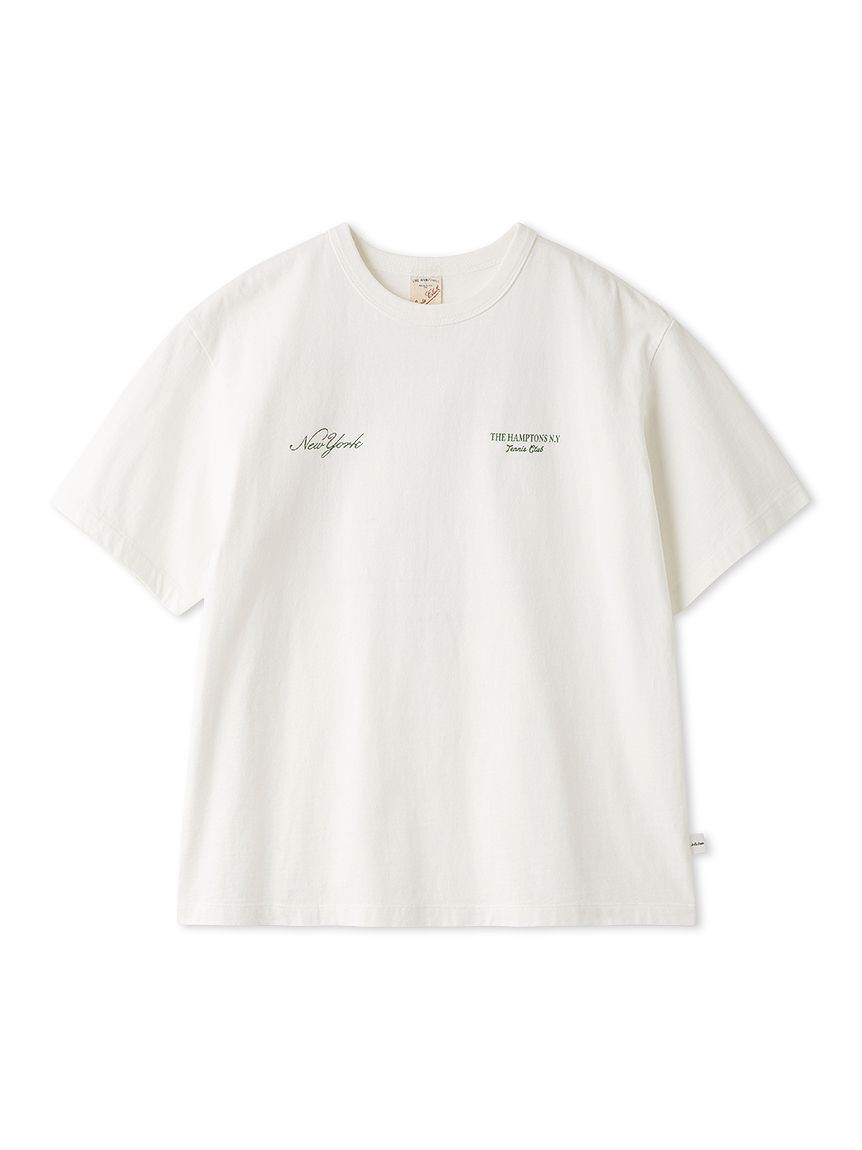 Mila Owen「TENNIS CLUBグラフィックＴシャツ」|Tシャツ・カットソー|