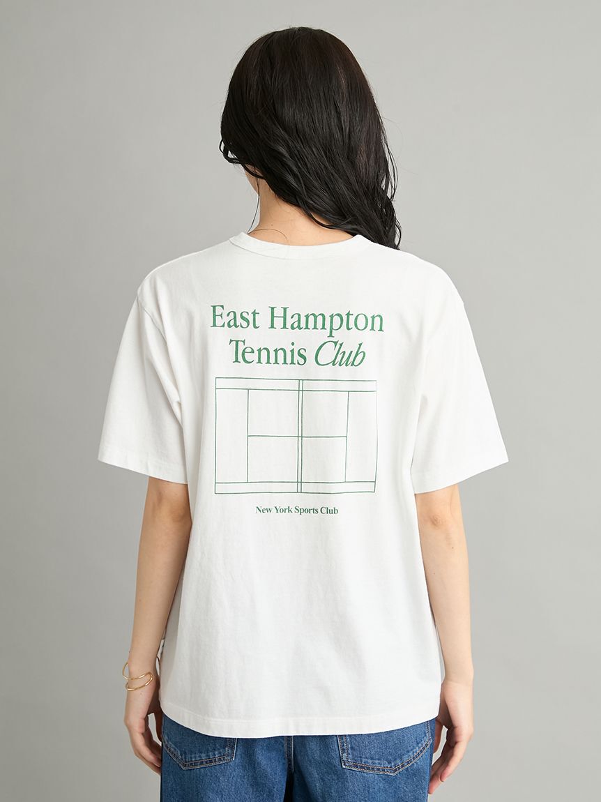 Mila Owen「TENNIS CLUBグラフィックＴシャツ」|Tシャツ・カットソー|
