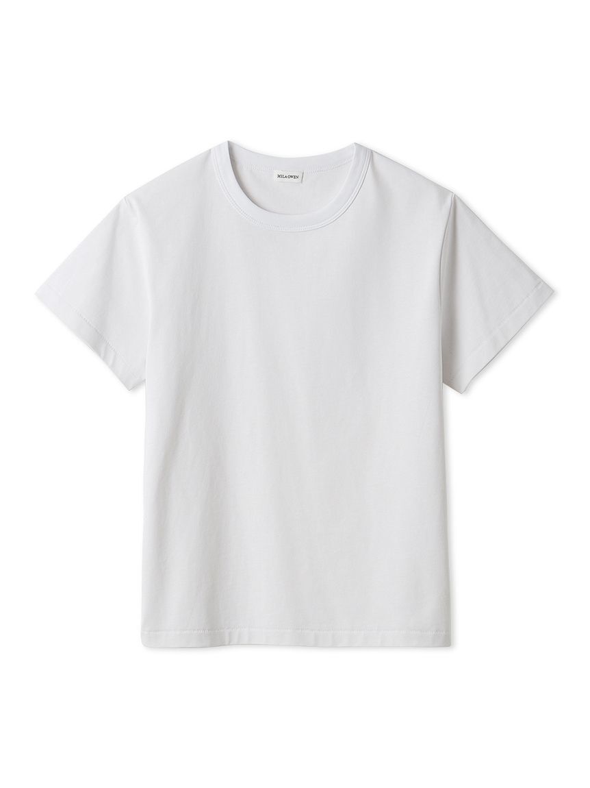 Mila Owen「コンパクトＴシャツ」|Tシャツ・カットソー|WHT
