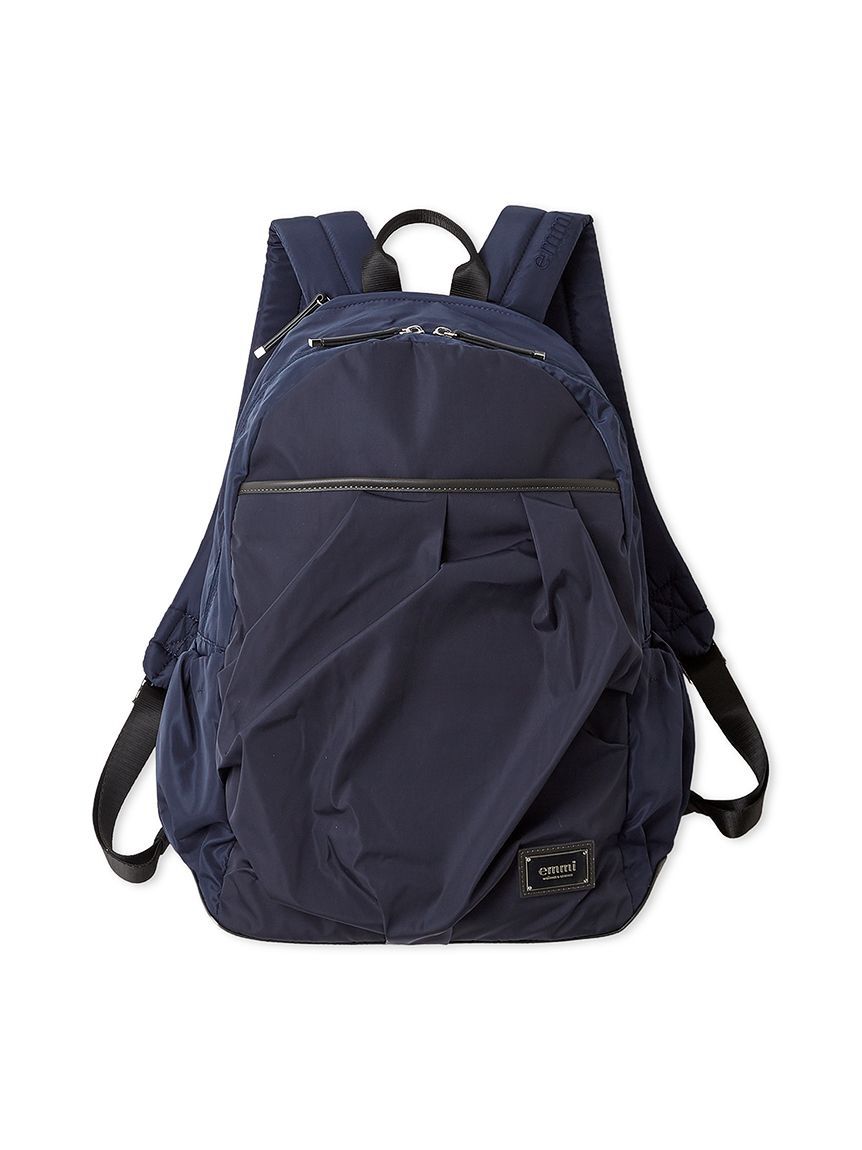 emmi atelier「eco レザーミックスバックパック/撥水」|リュック|