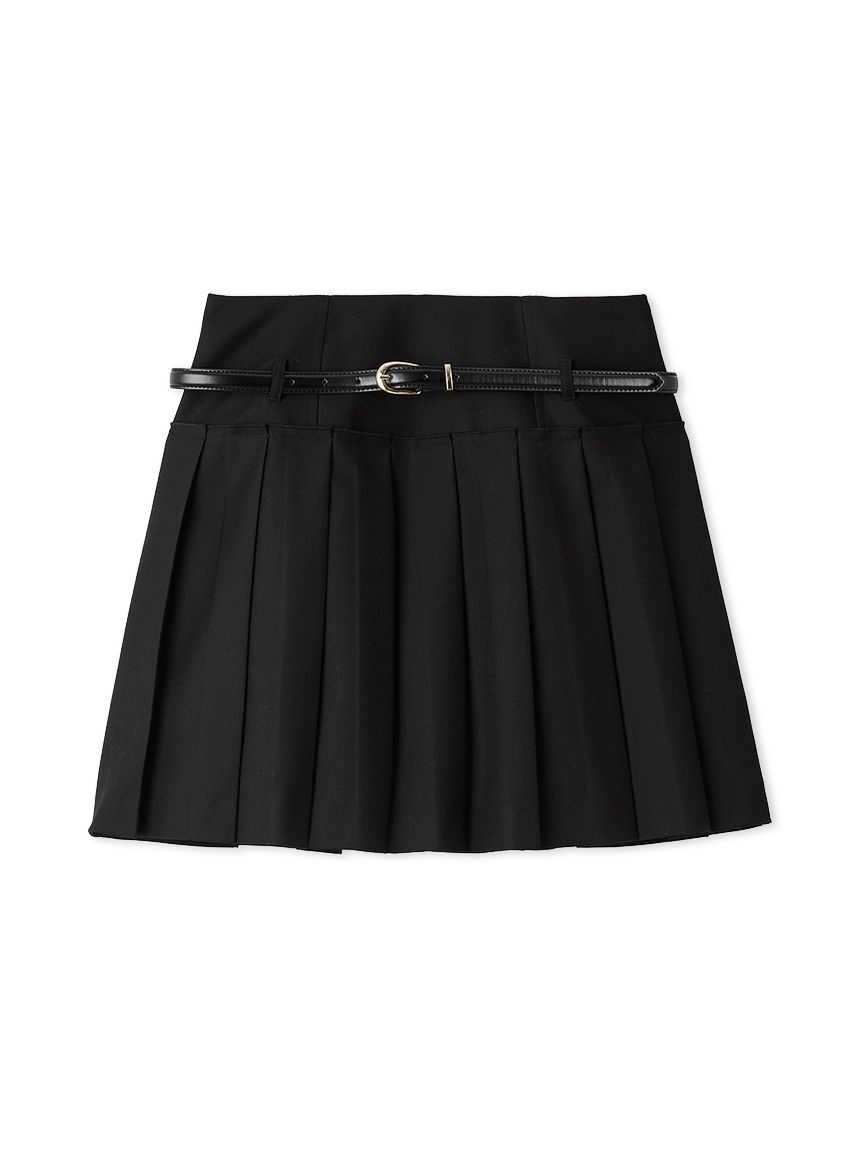SNIDEL「ベルトセットプリーツミニスカショーパン」|その他|